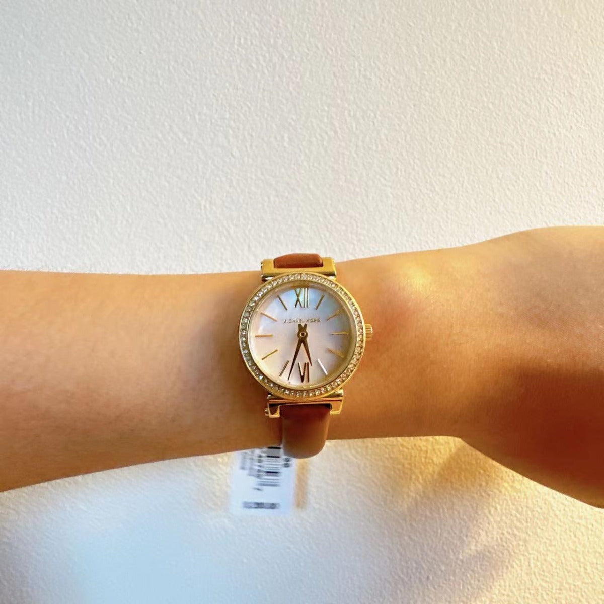 MICHAEL KORS MK2896 Sofie Quartz Crystal White Dial Ladies Watch MICHAEL KORS MK2896 Sofie Quartz Crystal White Dial Ladies Watch